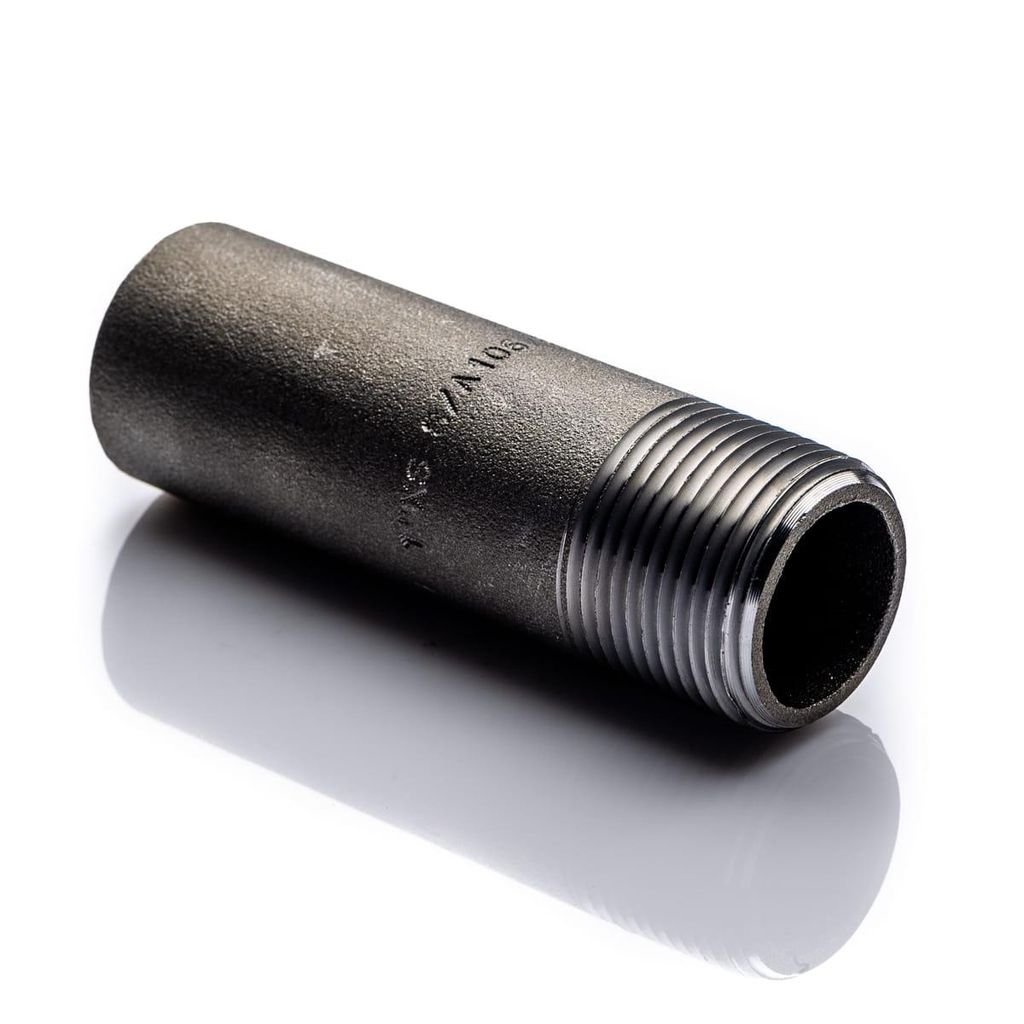 POLBERIS Gewinderohr 3'' NPT 100mm A106 Gr. B / P265GH Schweißnippel
