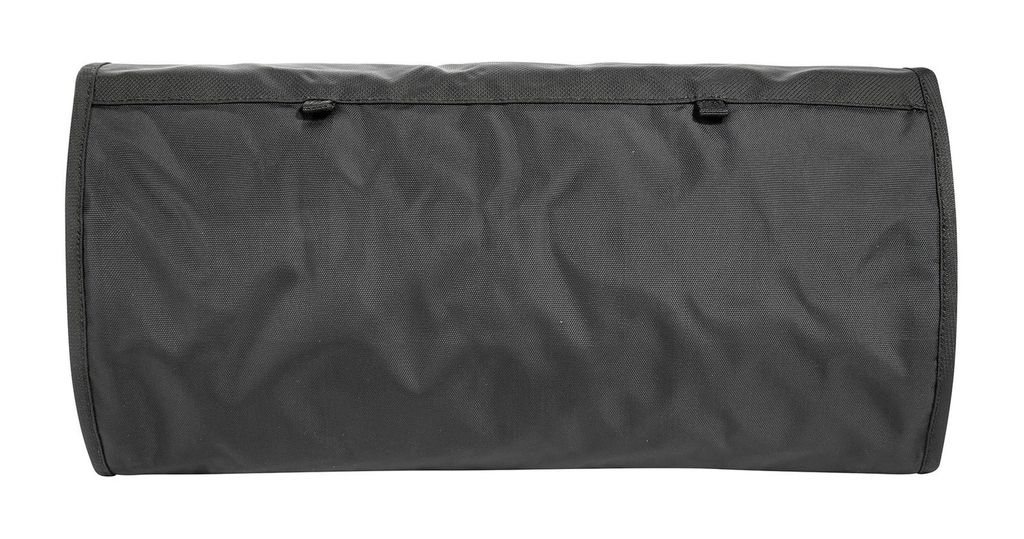 Tatonka Travelcare Kulturbeutel Flache Waschtasche zum Aufhängen mit  Fächern und Spiegel Black 32 x 17 x cm