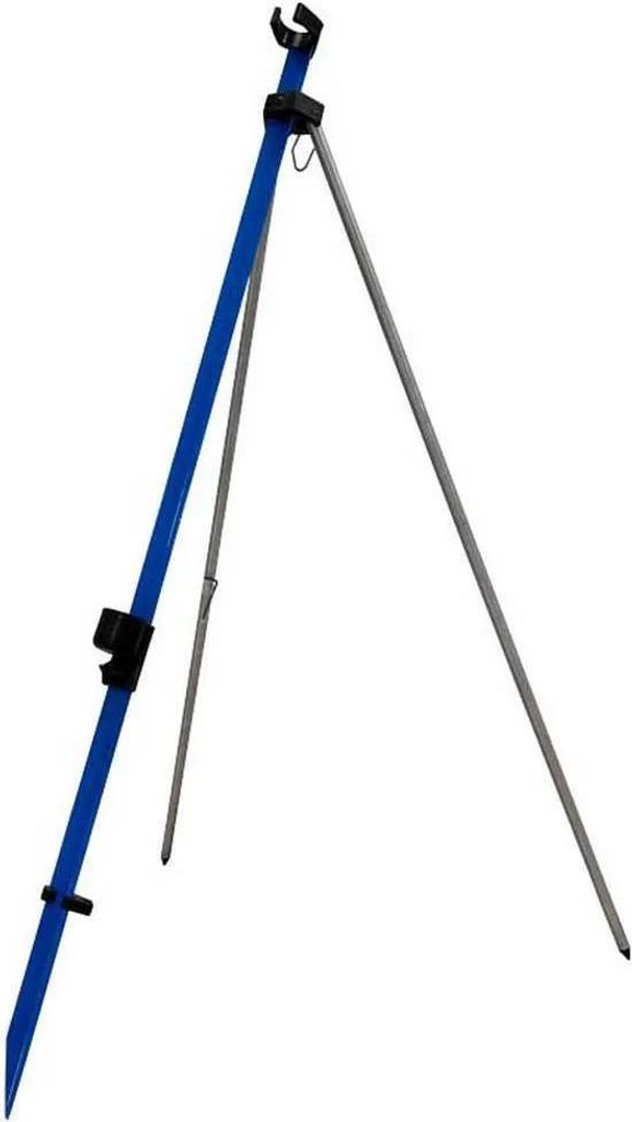 Kolpo Tripod Rutenhalter Silber 120 cm Silber 120 cm