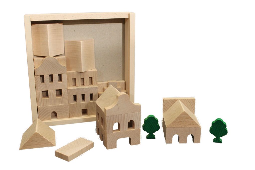 Ebert 316114 Architekturbaukasten Nr.1 - 41 Teile Produktbild 