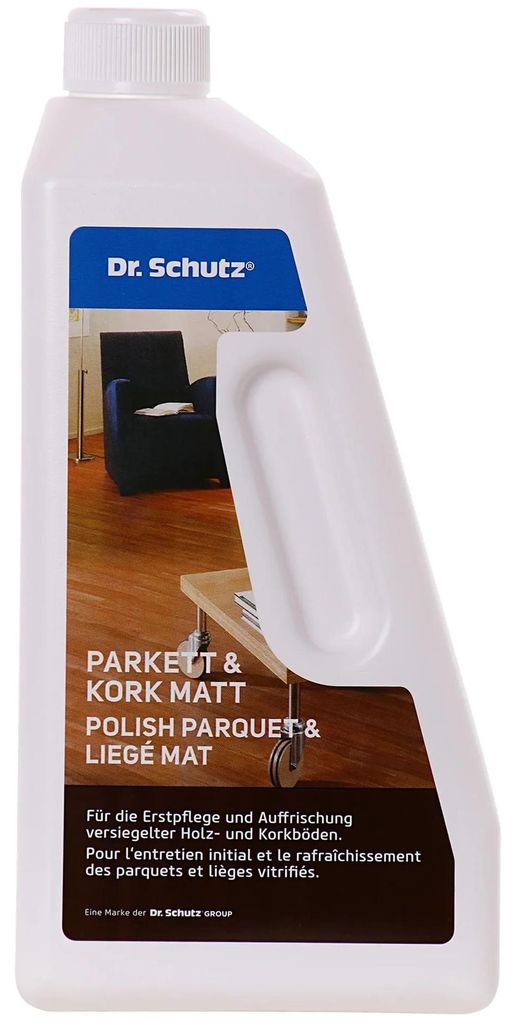 DR. SCHUTZ Parkett & Kork Matt 750ml reicht für ca. 30m² Produktbild 