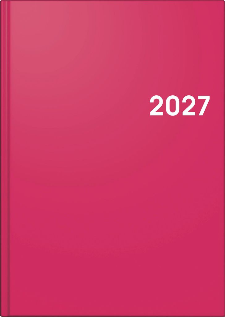 BRUNNEN 1079561647 Buchkalender Mod. 795 2027 A5, Papier, pink