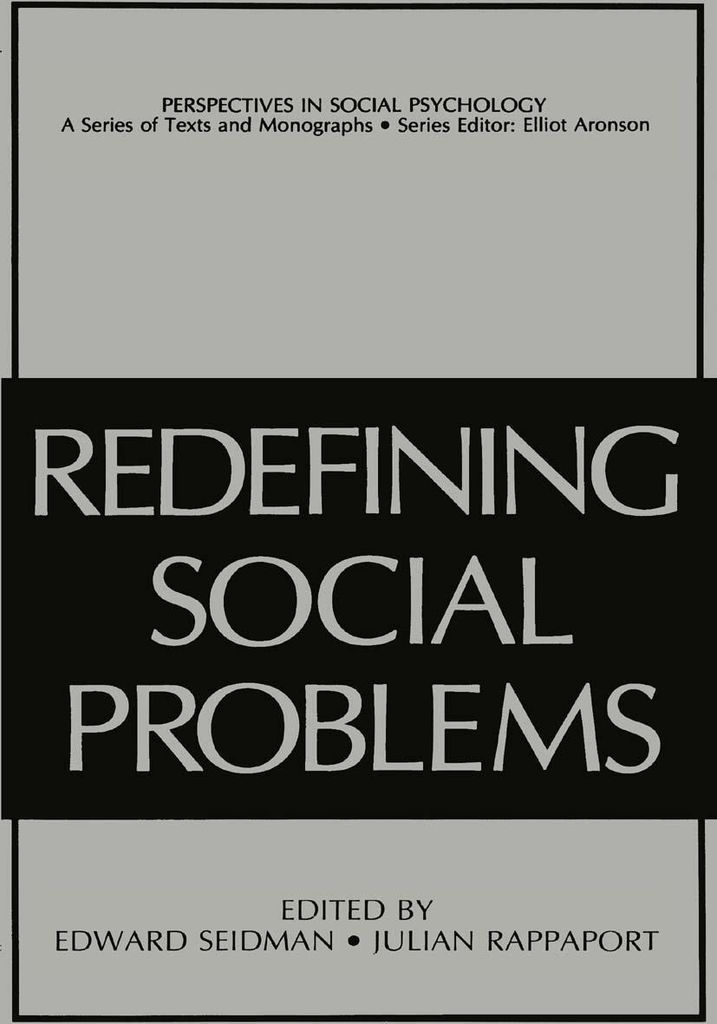 Redefining Social Problems