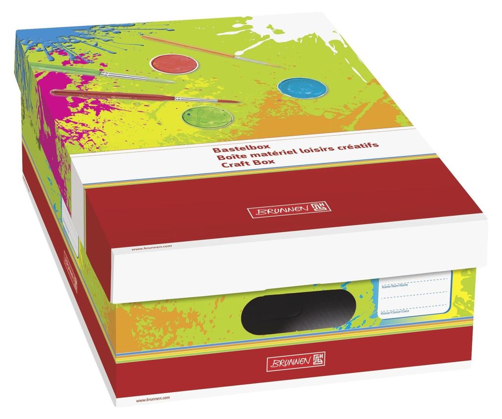 BRUNNEN Bastelbox flach 103070602 Produktbild 