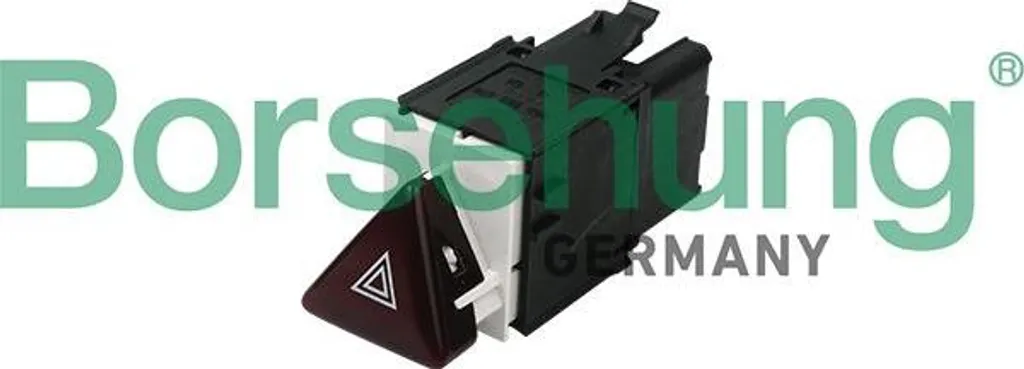 Borsehung B18887 Interruttore luci di emergenza OE 3C8953509 compatibile con Passat 3C, Passat CC