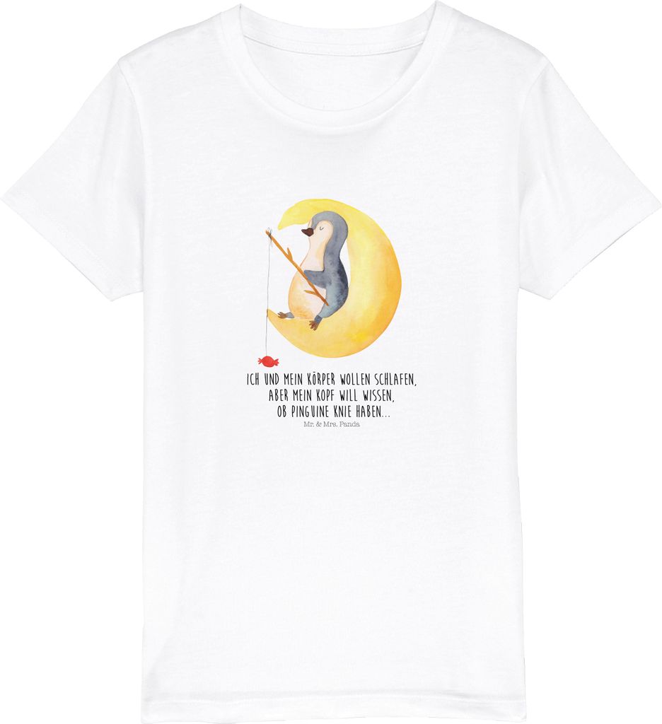 Mr. & Mrs. Panda Kleinkinder T-Shirt Pinguin Mond 9-11 Produktbild 