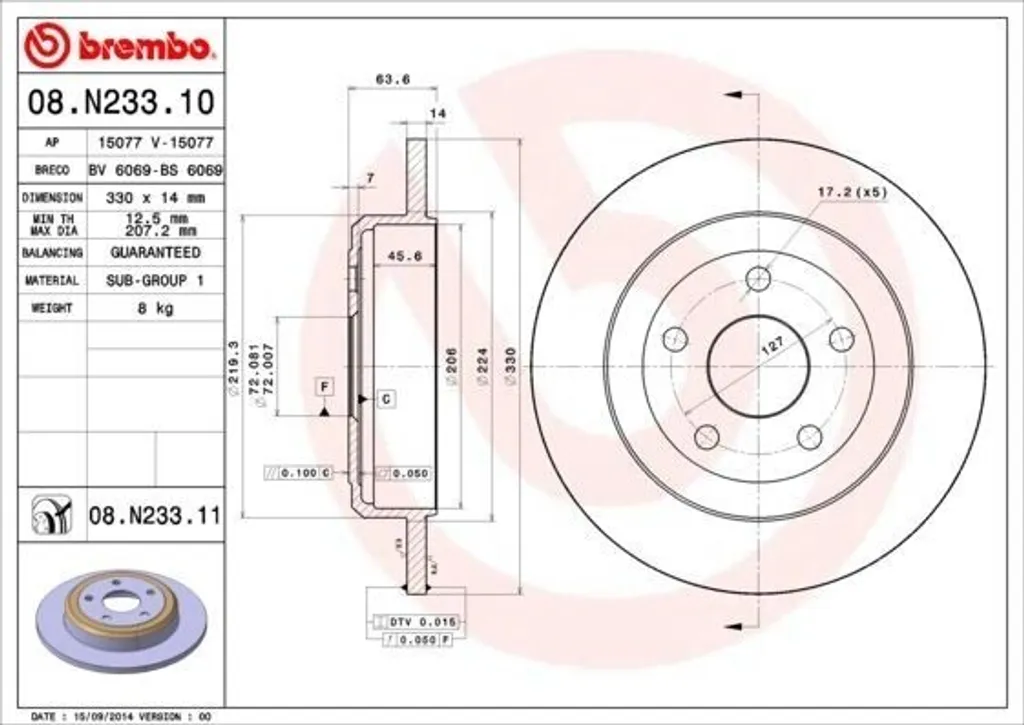 Disque de frein Brembo : fini les vibrations sur votre Grand Cherokee