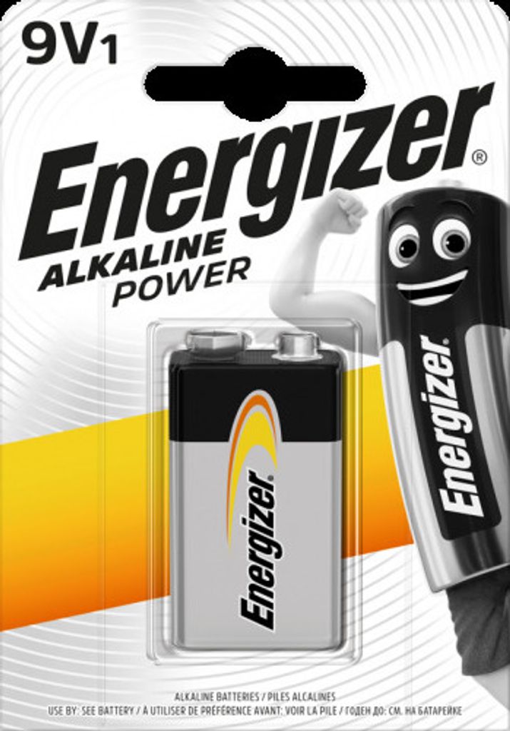 Batterie Energizer ALKALINE POWER 9V 1Stk
