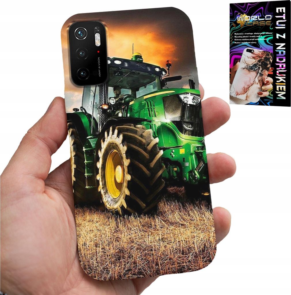 Fall Für Xiaomi Poco M3 Pro 5G - Traktor Bauernhof Traktor Bauernhof + Glas