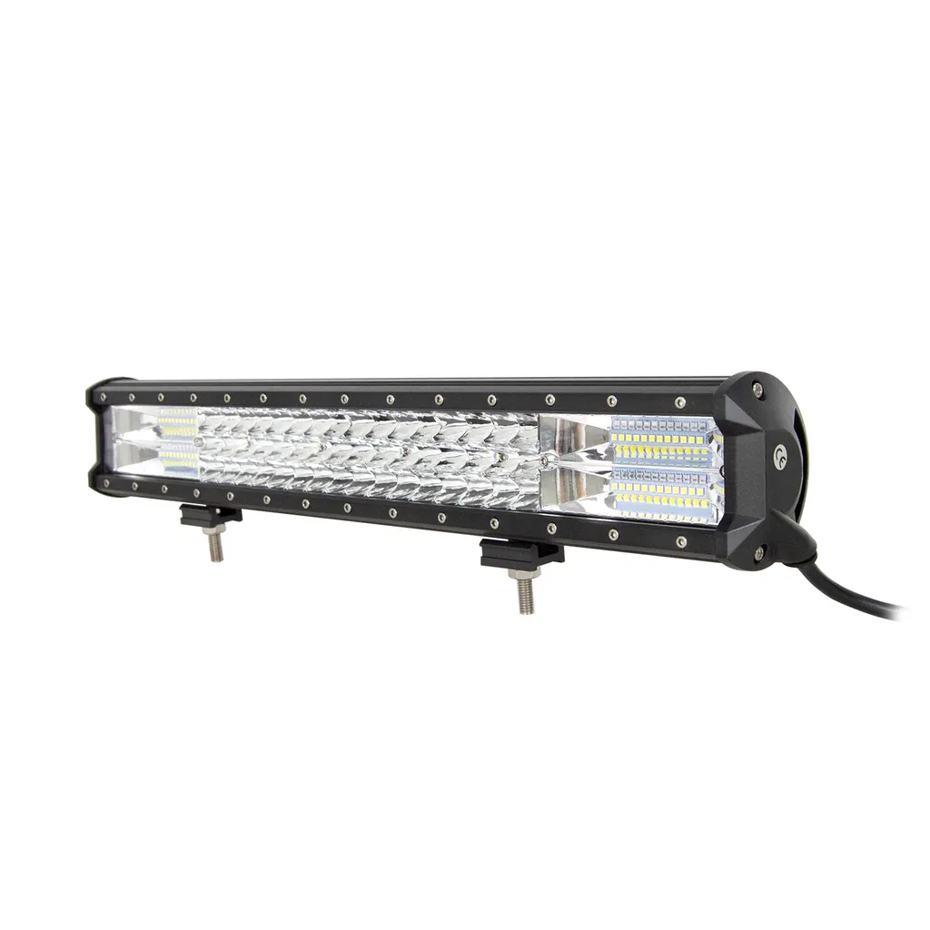 Barre LED 20 pouces 288W étanche IP67 avec triple rangée d'éclairage puissant