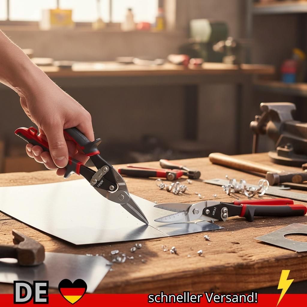 AIRAJ Luftfahrt-Schere Blechschere Blechschneiden Snip-Schneider