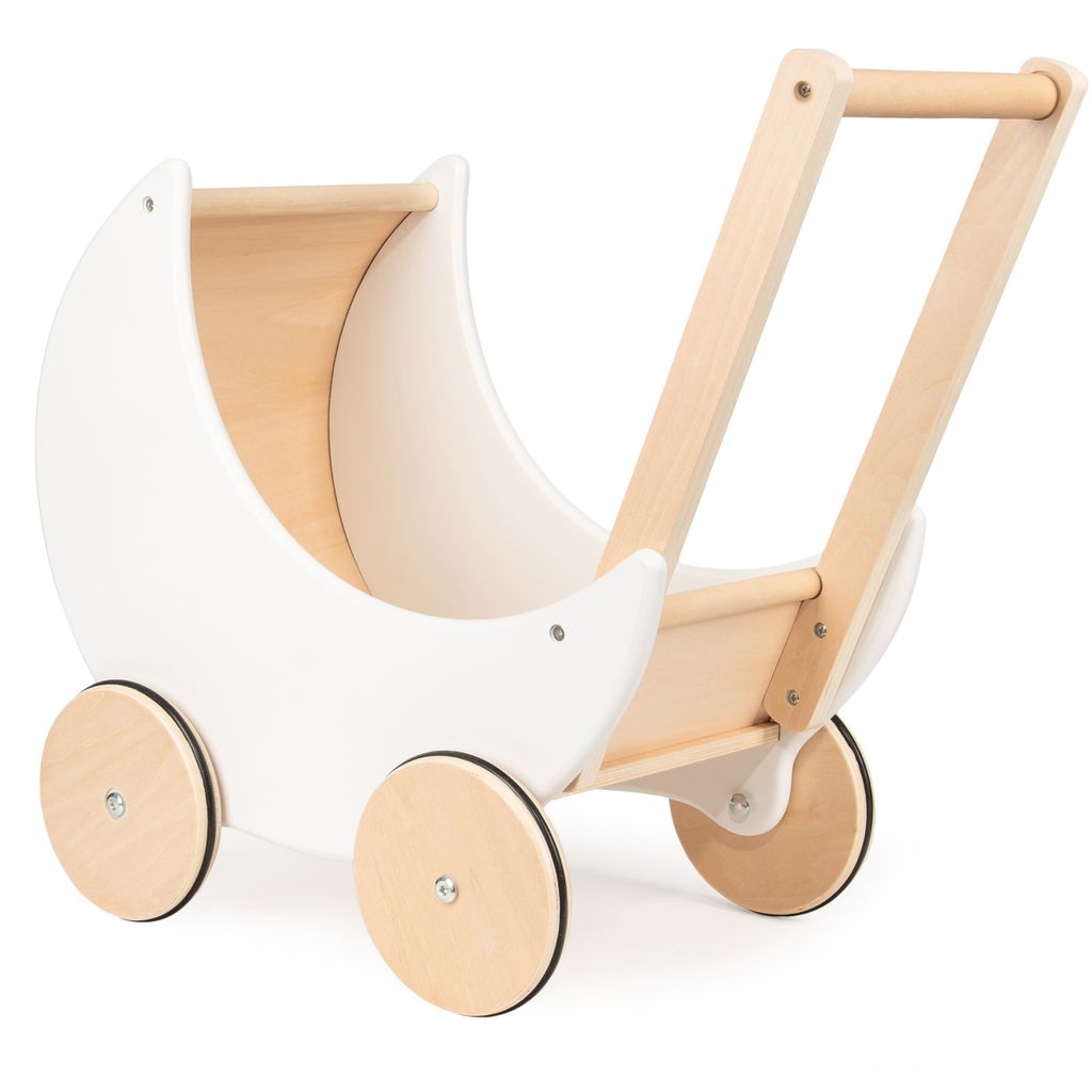 COIL Puppenwagen, Lauflernwagen, Lauflernhilfe, aus Holz, Produktbild 5
