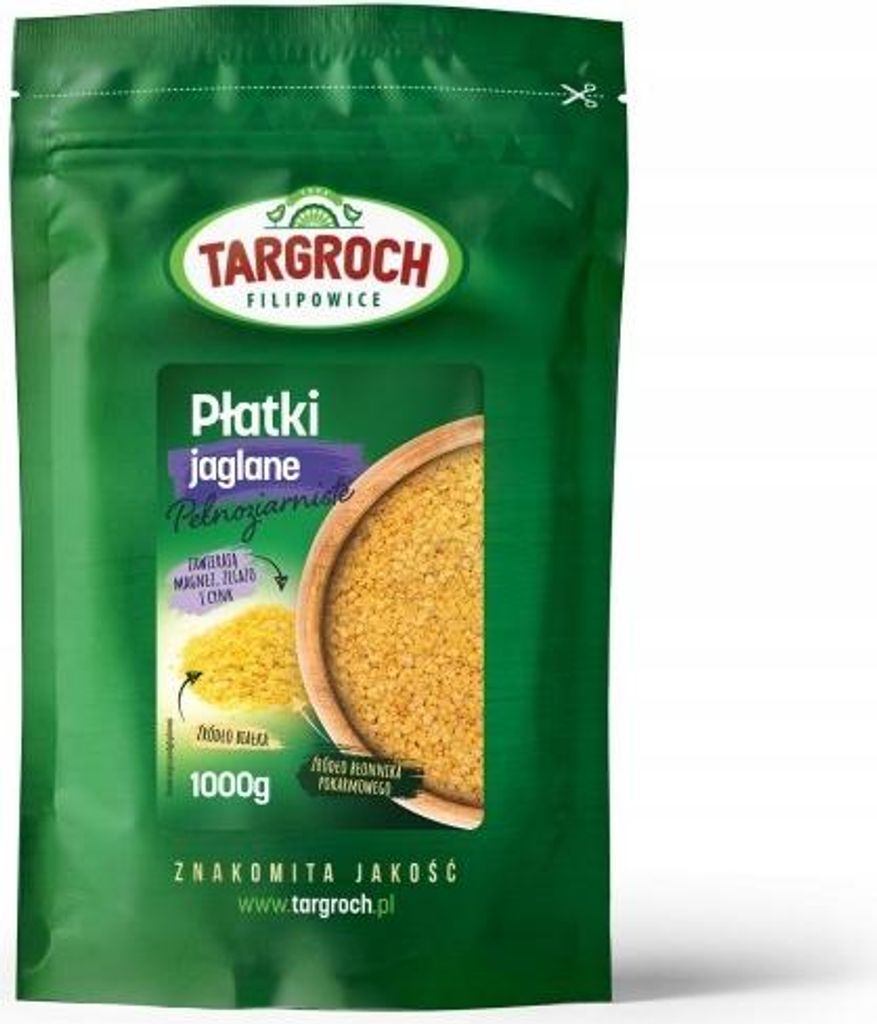 Targroch Hirseflocken 1 kg Vollkorn Produktbild 