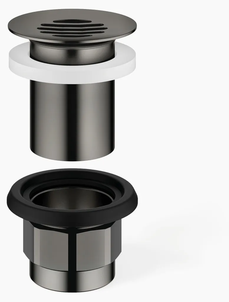 Vanne à Tamis Dornbracht 10110970-99 en Dark Platinum pour Vasque