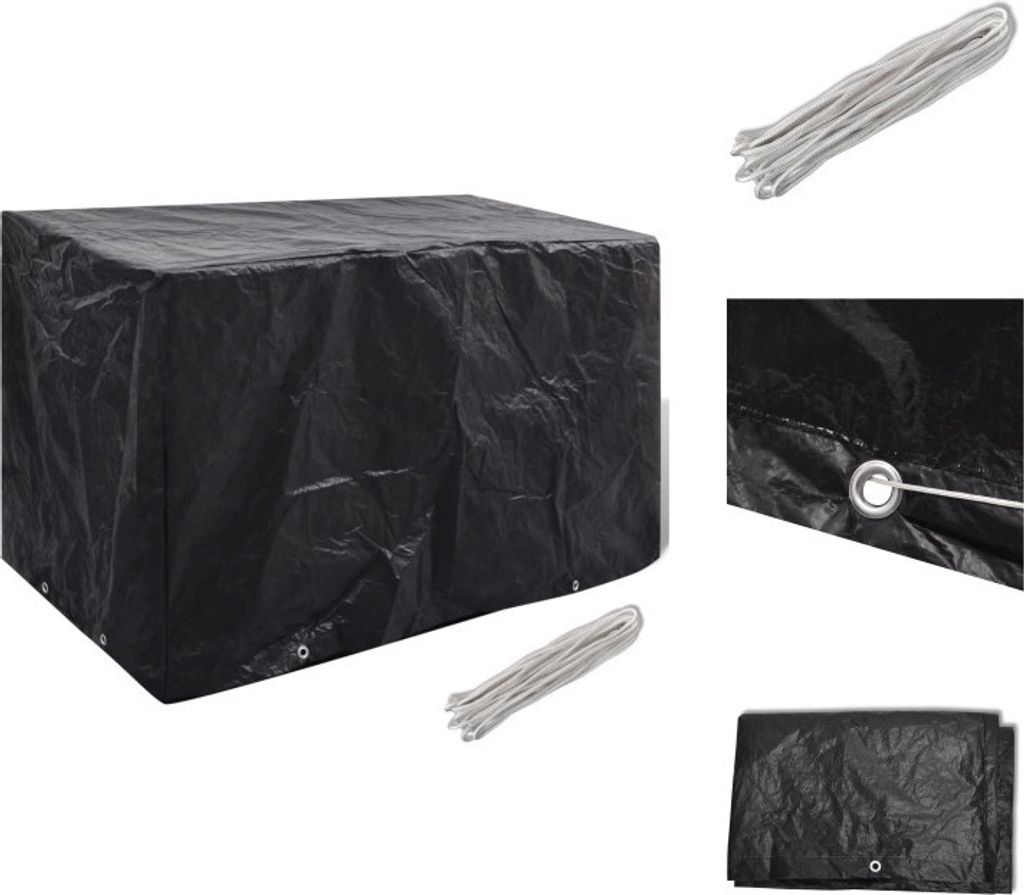 vidaXL Gartenmöbel-Abdeckung 8 Ösen 140x70x90 cm -  Produktbild 