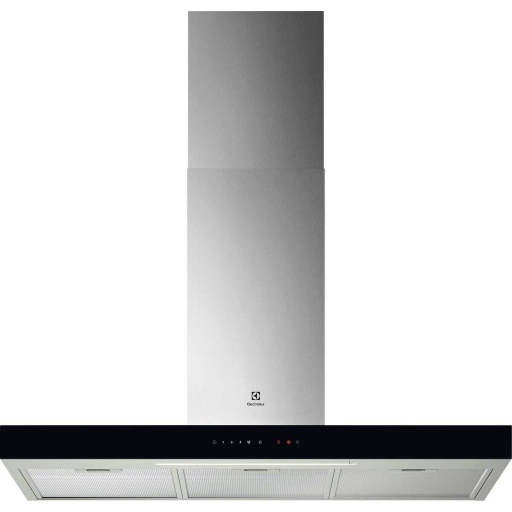 Electrolux KFTB29X Cappa aspirante a parete Nero, Acciaio Immagine del prodotto 