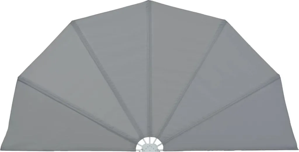 Scaffale laterale pieghevole grigio 160 cm