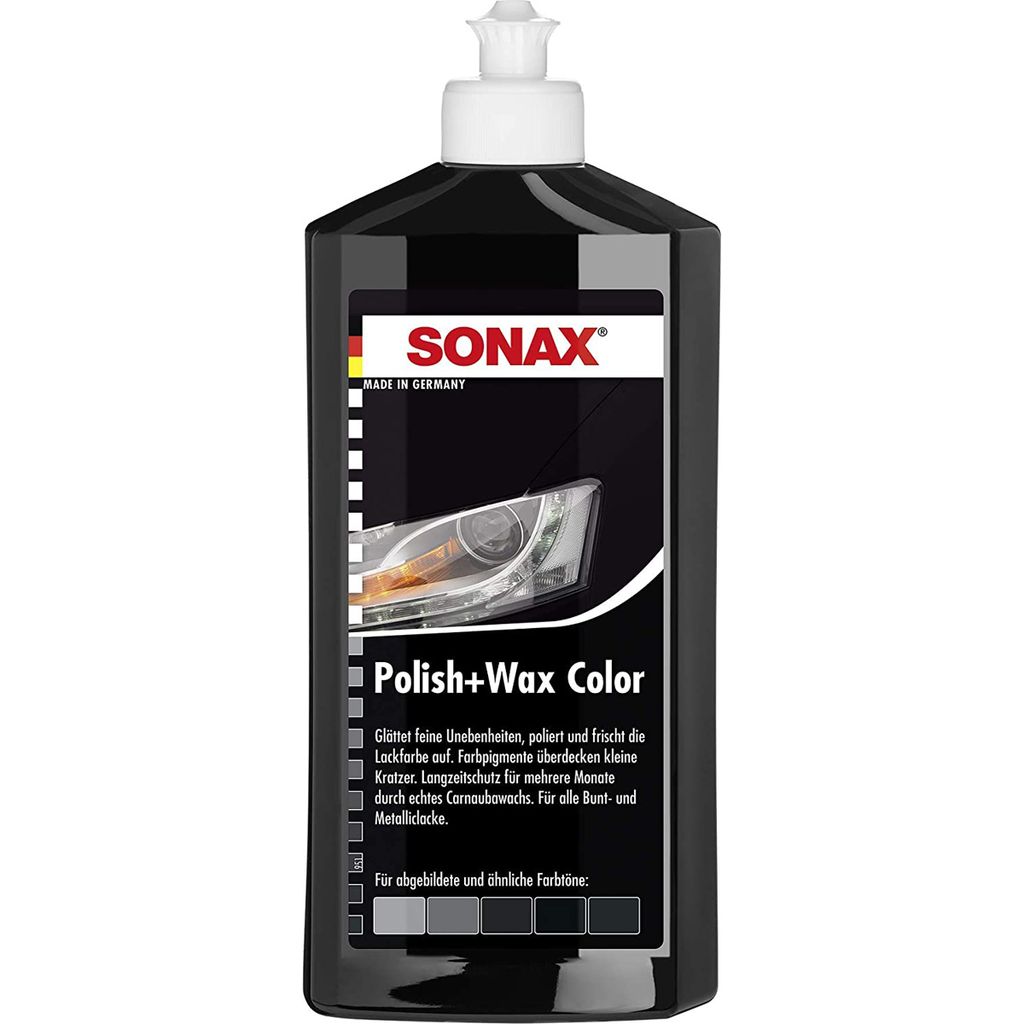 Sonax Polish & Wax Color schwarz 500ml Produktbild 8