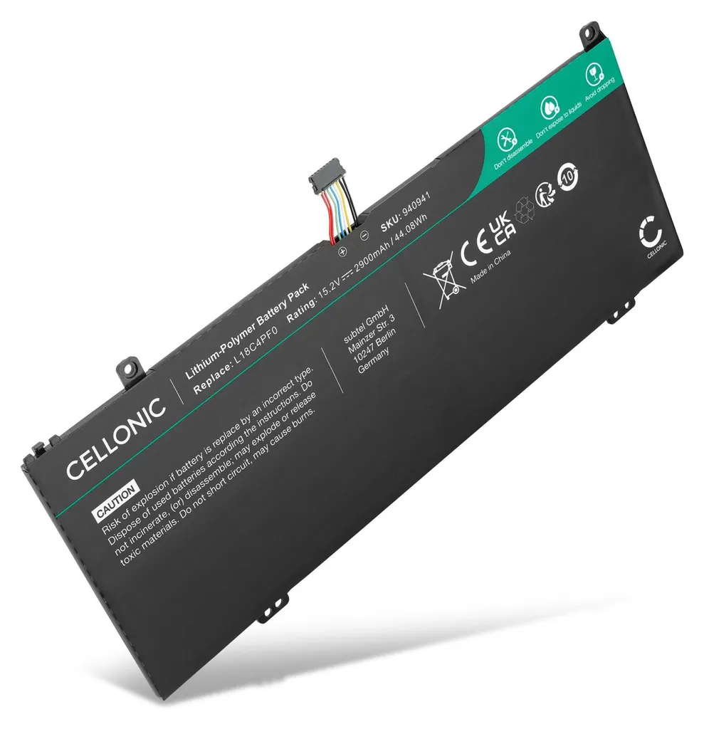 Ricambio Batteria Lenovo ThinkBook 13s-IML Gen1 L18D4PF0 15.2V