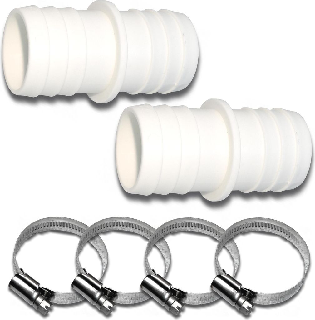 2 Stück: Ø 38 / 38mm Schlauchverbinder Schlauchtülle + 4 Produktbild 