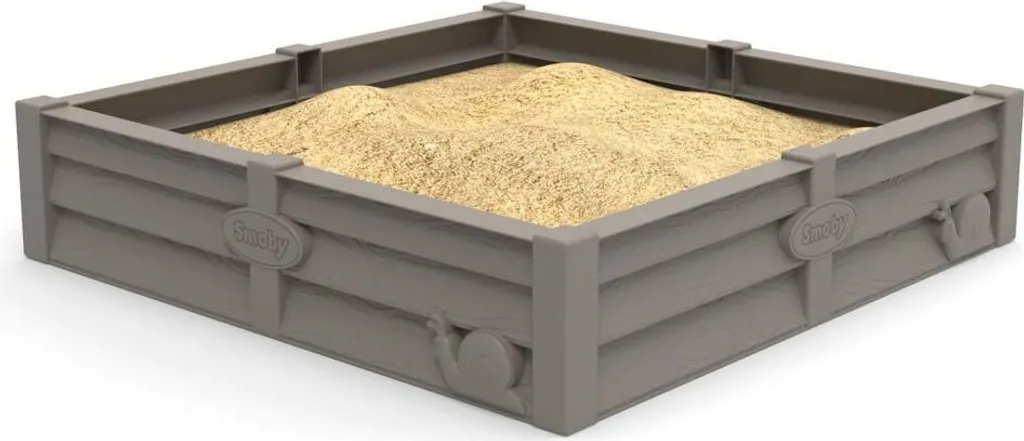 Bac à sable Smoby 76 cm - Solution anti-encombrement pour jeux d'été