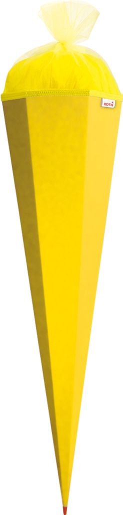 ROTH zaino per la scuola con chiusura 850 mm giallo 6 lati Immagine del prodotto 