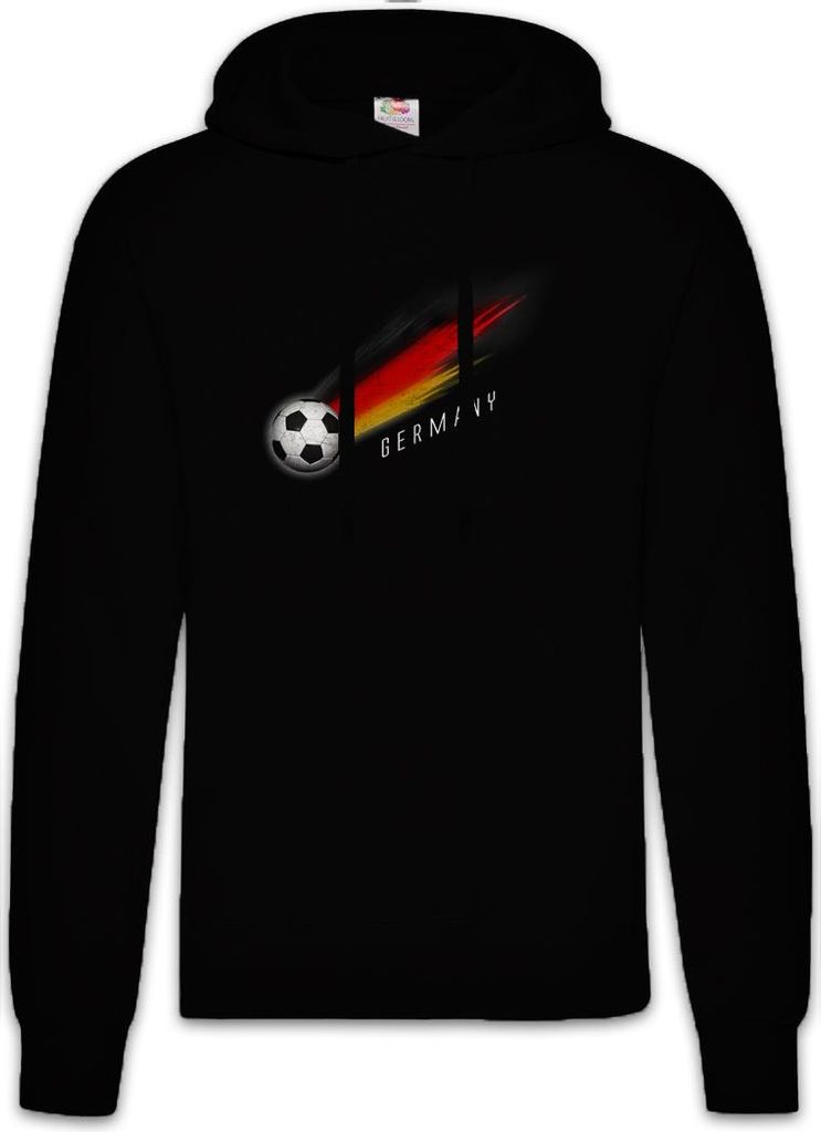 Urban Backwoods Germany Football Comet I, Herren Hoodie, Farbe: Schwarz, Größe: L