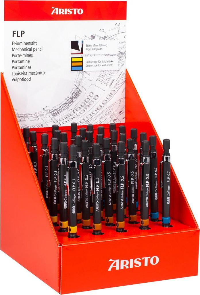 Aristo College Feinminenstift FLP 30er Display 0,3/0,5/0,7 mm sortiert