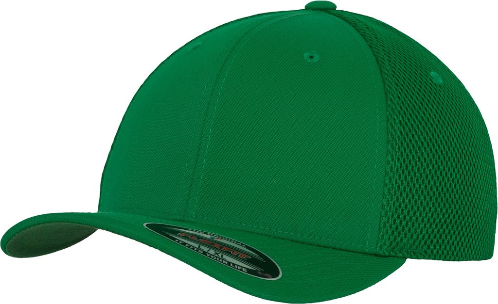 Urban Classics Flexfit Tactel Mesh Cap Trucker Einfarbig, Größe: S/M; Farbe: Green