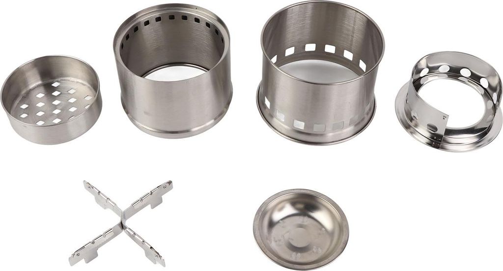 Holzofen im Freien im Outdoor -Klapperbau tragbarer Picknick -Camping -Vergaser