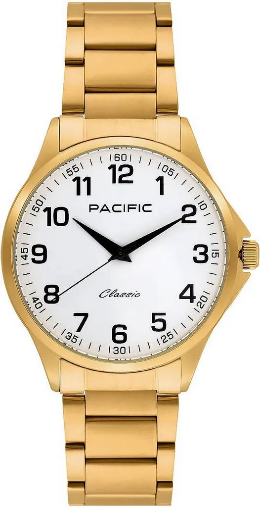 Montre Analogique Pacific Classic pour Homme avec Bracelet en Cuir Chic