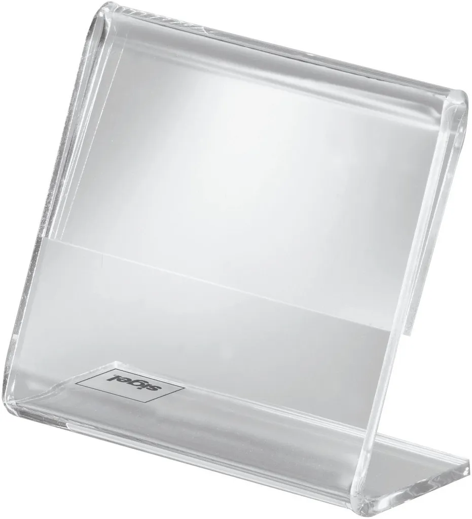 Mini Espositore Acrilico SIGEL PA105 A9 - Porta Foto e Cartellini