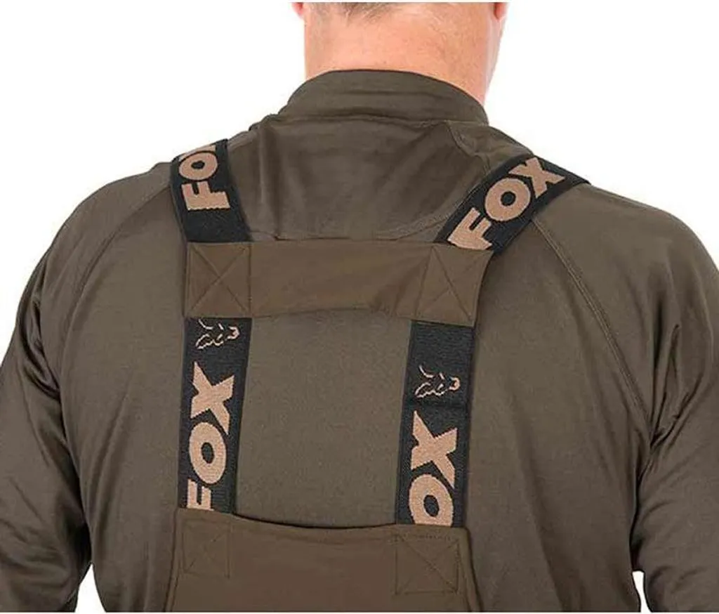 Fox Salopette Anti-Froid Khaki Sherpa Tec Pantalon Étanche Taille XL - 14