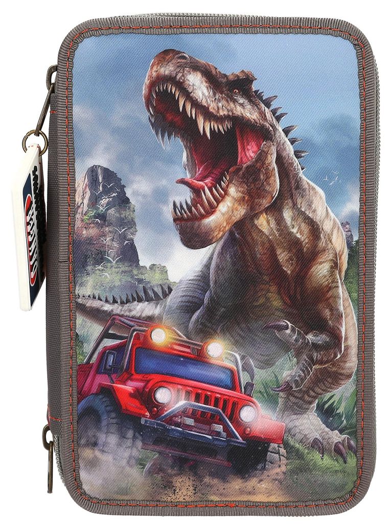 Depesche Dino Federmäppchen - Trousse à 3 compartiments Image du produit 