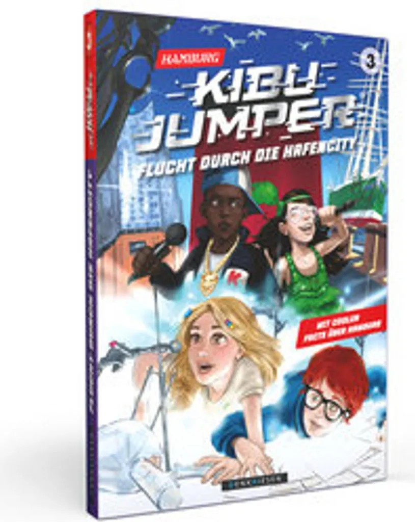 Jeu d'évasion KIBU JUMPER Hambourg Volume 3 Escape Game de plateau