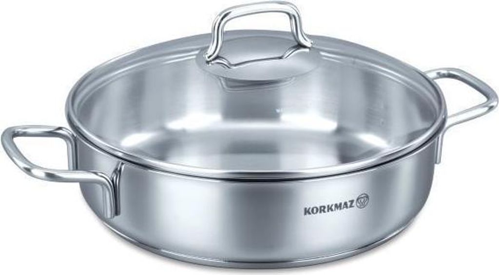 Nerezový hrnec Perla nízký 24cm Obrázek produktu 