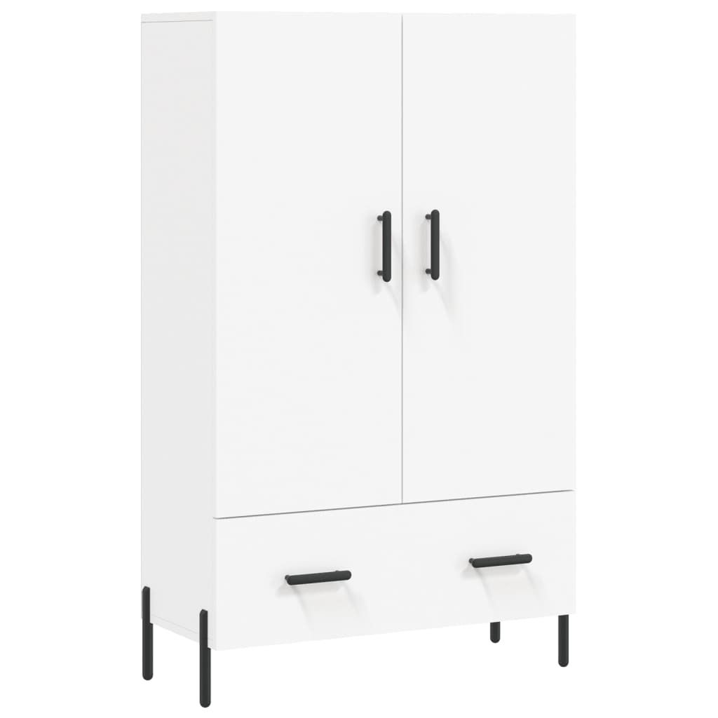 Highboard Weiß 69,5x31x115 cm Holzwerkstoff