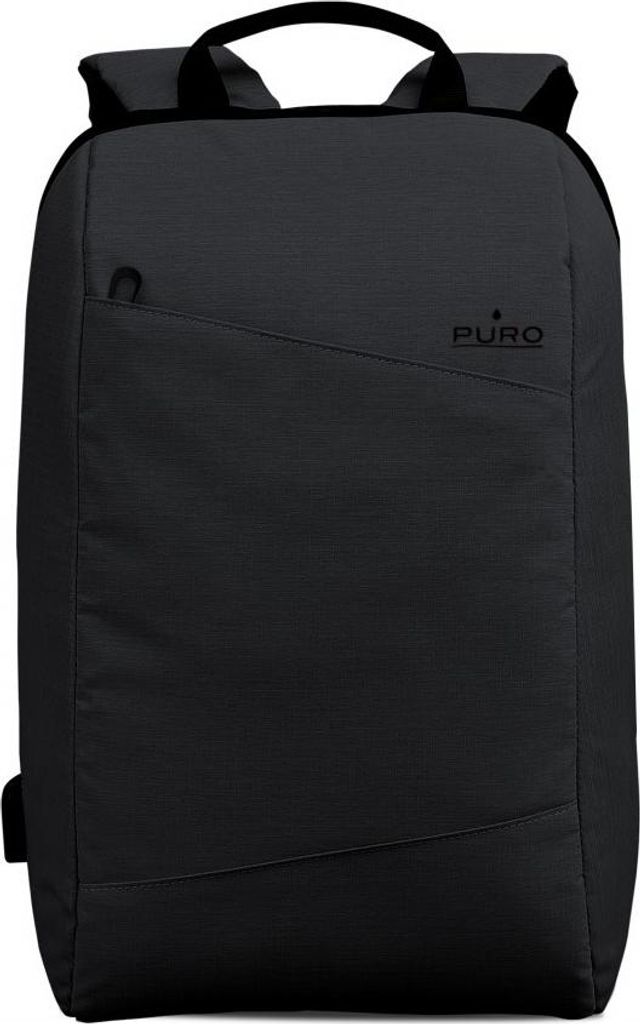 PURO Byday 39,6 cm (15.6") Rucksackhülle Schwarz