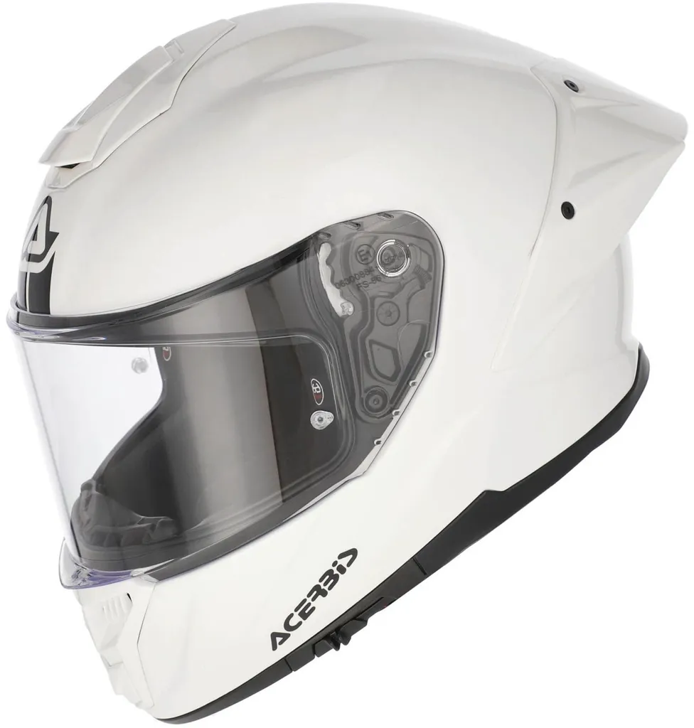 Casque de Moto Intégral Acerbis Tarmak-X Blanc pour Route et Ville