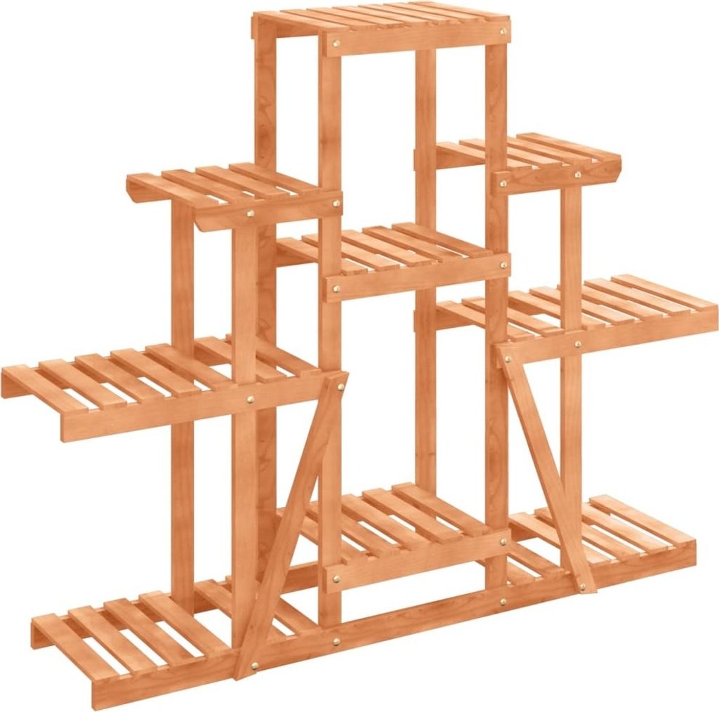 Blumenständer 110x25x96 cm Massivholz Tanne