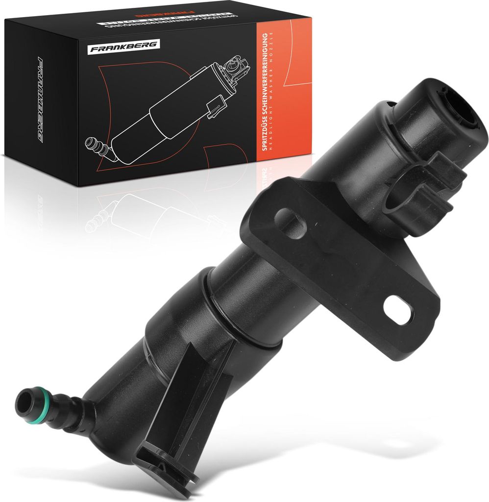 Frankberg 1x Scheinwerferreinigung Waschwasserdüse Vorderachse für VW Touareg 7LA 7L6 7L7 2007-2010