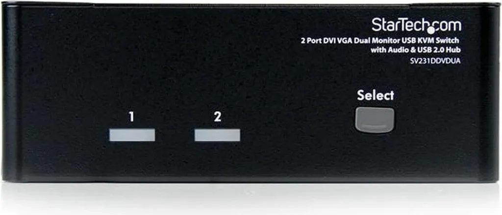 Contrôlez 2 PC avec Double Écran DVI - KVM StarTech SV231DDVDUA