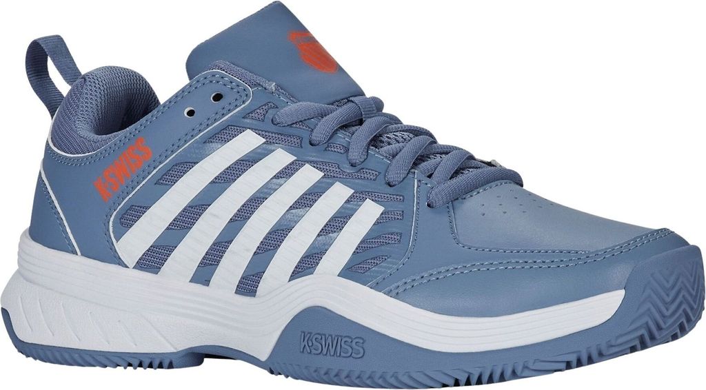 K-Swiss Tennis Tfw Court Express 2 Clay Infnty/Wht/Scrlt Ibis 45