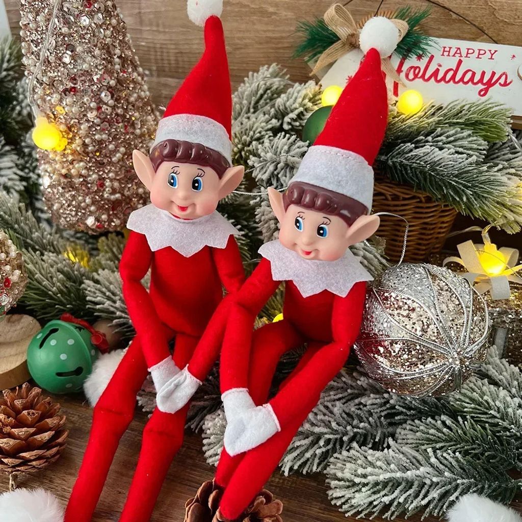 Lutins De Noel Elves Behavin Badly Elfe Articulé Avec Tête En Vinyle 30,5 Cm Gabby Chat