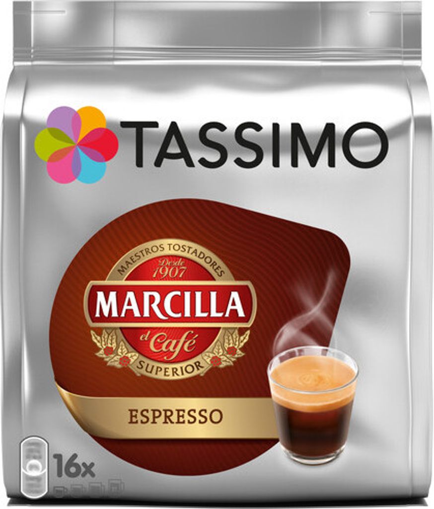 Café Tassimo Marcilla Espresso 16 Caps