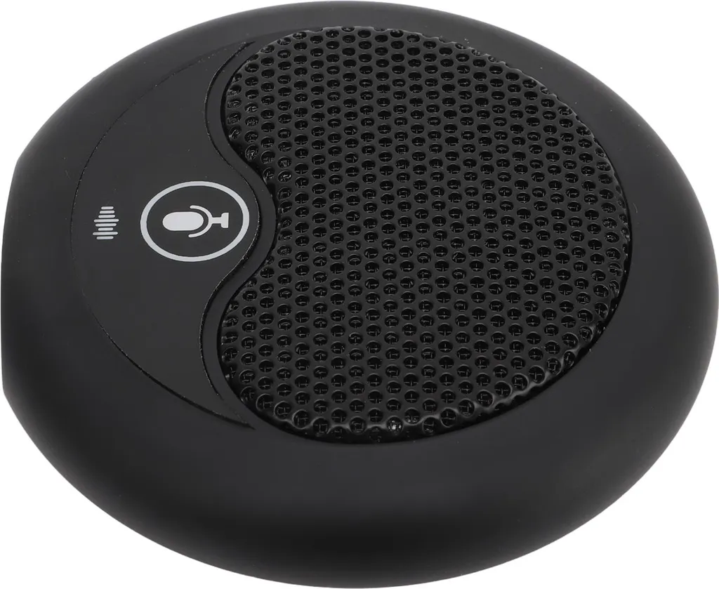 Microphone de conférence USB Omnidirectionnel Type-C Portée 5m Noir