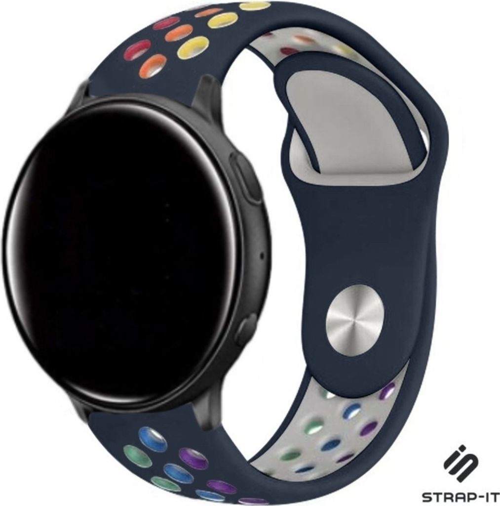 Strap-it Garmin Vivomove HR Sportband (Dunkelblau / Bunt)