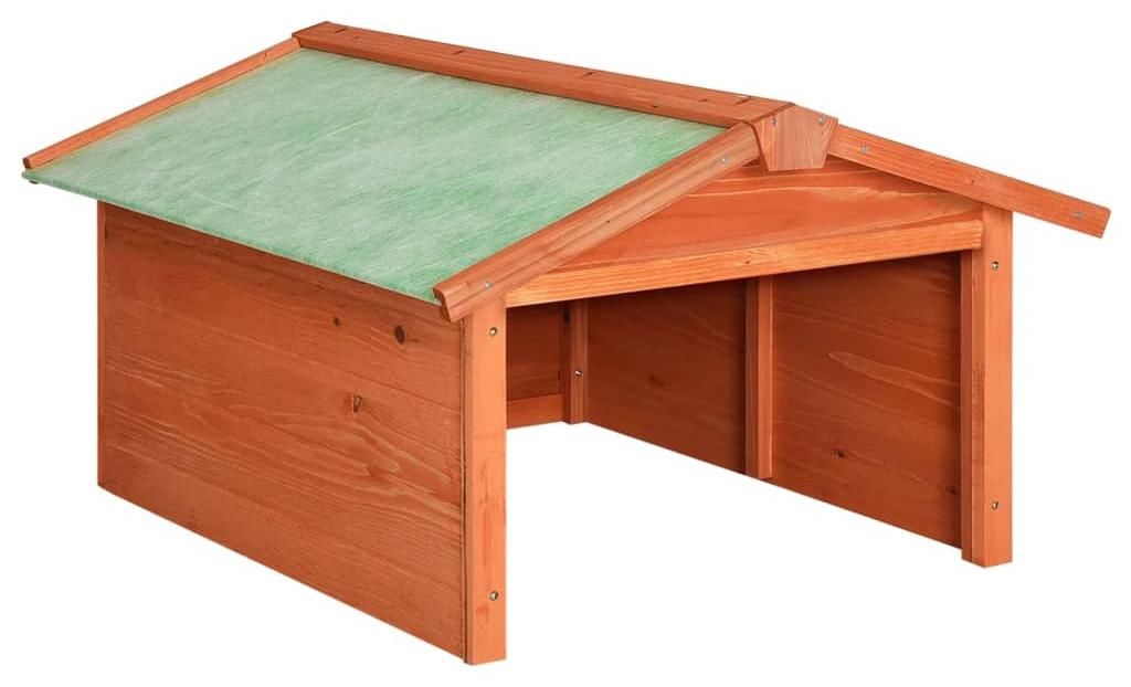 vidaXL Roboter-Rasenmäher Garage 72x87x50 cm Massivholz Produktbild 