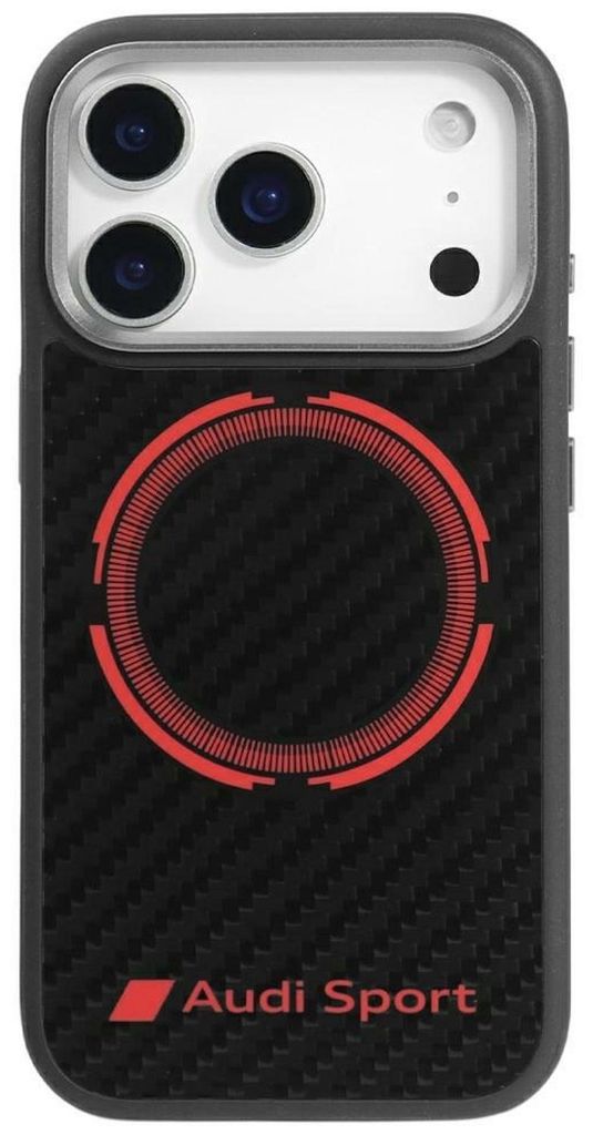 Audi RSQ Carbon Fiber Apple iPhone 17 Pro Max MagSafe Hülle Produktbild 