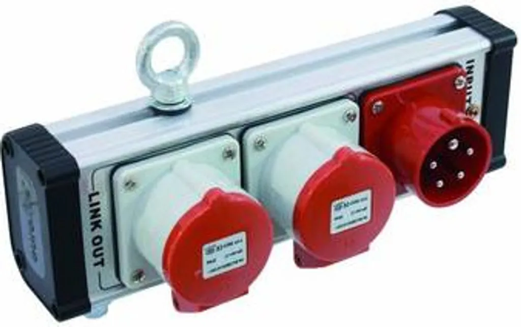 Distributeur électrique Pro 32A avec protections par phase SAB-322